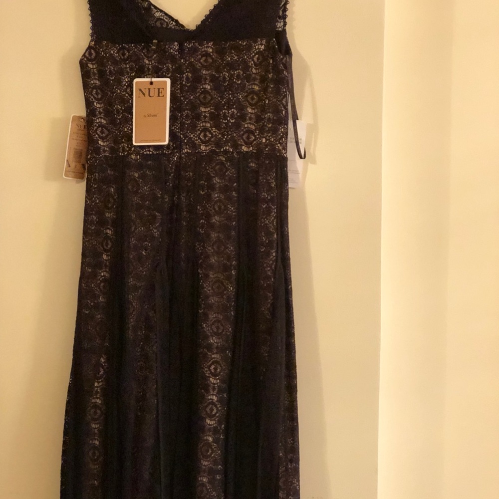 NWT "Nue By Shani" Black Sleeveless Sequined sz 2